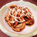 チっプちゃん's cooksnap of when they made 居酒屋メニュー☆イカのマヨポン炒め.