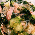 ☆asaminmi☆'s cooksnap of when they made 簡単♬きゅうりとわかめのマロニーサラダ.