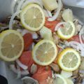 yui♩'s cooksnap of when they made 鮭とキノコのフライパン蒸し焼き.