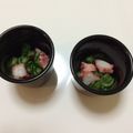 chibl's cooksnap of when they made 母の味★タコとキュウリの酢の物.