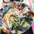 キャビィーママ's cooksnap of when they made もやしとにんじんみつばのごま酢あえ.