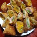 やーーーー☆'s cooksnap of when they made かぼちゃの＊チーズ春巻き.