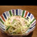 ひめたぼん's cooksnap of when they made もやし＆キュウリ&ハムのマヨポンサラダ.