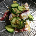 わすれぽ's cooksnap of when they made さっぱり☆たこときゅうりのピリ辛和え.