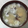 サーフブレイド's cooksnap of when they made あさりの味噌汁.