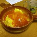 明日からやせる's cooksnap of when they made ふゎふゎ手抜き天津飯♪甘酢ケチャプあん♡.