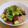 YUZVIO's cooksnap of when they made 刺身＆アボガド！ザクっと和えて海鮮丼！.