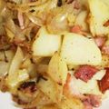 スイカが好物's cooksnap of when they made ★お弁当★ポテトとベーコンのバターソテー.