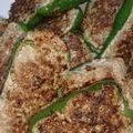 無題ちゃん's cooksnap of when they made 食材４つ☆簡単ピーマンの肉詰め.
