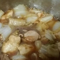 シェフくまくま's cooksnap of when they made 鶏肉と白菜と白ネギのぽかぽか炒め.
