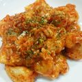 …Ciel…'s cooksnap of when they made 餅・アレンジ☆海老と揚げ餅のチリソース.