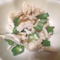 クック56GWVA☆'s cooksnap of when they made 鶏胸肉とオクラの梅和え.