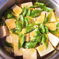 ☆こうへいママ☆'s cooksnap of when they made 母の味♪高野豆腐と絹さやの卵とじ❤.
