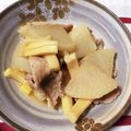 4AMfam's cooksnap of when they made 豚バラ・たけのこ・大根のこっくり煮.