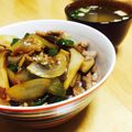 ❁ユリメッコ❁'s cooksnap of when they made 子供から大人まで♡簡単時短豚丼.