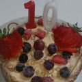 ｾｲﾗｯｸｽ's cooksnap of when they made ♪お誕生日に♪　簡単　アイスdeケーキ.