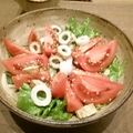 かよなみ's cooksnap of when they made 生わかめとわさび菜リーフの具沢山サラダ.