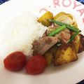 mmeeeen's cooksnap of when they made 鶏モモ肉と新ジャガのカリカリ焼き☆.