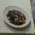 ラリー＆サラ's cooksnap of when they made 水菜と豚肉の炒め煮☆.
