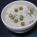 碧きりん's cooksnap of when they made えんどう豆ごはん（炊飯器で炊く）.