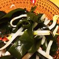 アンバーママ's cooksnap of when they made ワカメ、もやし、カニカマの酢の物風サラダ.