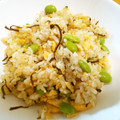 ほし☆うさ's cooksnap of when they made えだまめチャーハン.