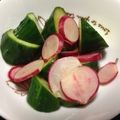 ハムッチョ's cooksnap of when they made ラディッシュとキュウリのコロコロ甘酢漬け.