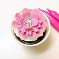 しゅっしゅママ's cooksnap of when they made 花のケーキ 母の日 ケーキ.