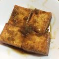 ゆーママぽん's cooksnap of when they made 大人の味♪豆腐のワサビ醤油ステーキ.