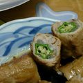 たべたべこ's cooksnap of when they made もやし＆おくらの豚肉巻き.