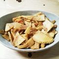 erua's cooksnap of when they made 旬のタケノコで☆やみつきキンピラ.