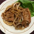 ゑびす's cooksnap of when they made 生姜焼き.