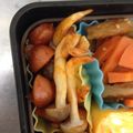 ちょめみるく's cooksnap of when they made しめじとウインナーのケチャップ炒め.