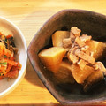 やさしいくらし's cooksnap of when they made ひとり暮らしの「大根と豚肉の簡単煮物」.