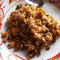 そうまママ☆'s cooksnap of when they made 冷凍飯で挽き肉入りチャーハン。.