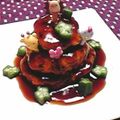 きらきら紅茶's cooksnap of when they made ☆ゴージャス！ヘルシー！3段ハンバーグ☆.