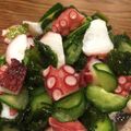 のあママん's cooksnap of when they made 簡単♪タコとキュウリの酢の物.