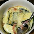 スイカが好物's cooksnap of when they made ズッキーニと生ハムの重ねチーズ焼き.