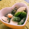 tanikana14's cooksnap of when they made アスパラとゆでたまごのバルサミコタルタル.