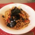 河合ことは's cooksnap of when they made シェフ直伝☆和風きんぴらパスタ.