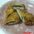 ☆NKRYU☆'s cooksnap of when they made ■とろ〜〜〜りチーズと大葉のササミフライ.