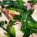 ★☆さくらんぼ☆★'s cooksnap of when they made 簡単！焼き豆腐のニラ炒め.
