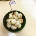 あいにく手抜きです's cooksnap of when they made お醤油とチーズで香ばし焼おにぎり♪.