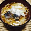 ジャーキー's cooksnap of when they made さば缶うどん.