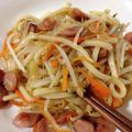 まみむめもち子's cooksnap of when they made 簡単焼きうどん.