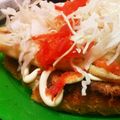りょうびん's cooksnap of when they made サバサンドバーガー。.