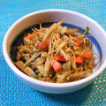 nekoland's cooksnap of when they made 干しえのき茸のきんぴら.