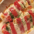 amanusa's cooksnap of when they made 長いもとトマトのチーズ焼き★.