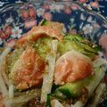 ｍａｒｉ♪'s cooksnap of when they made サーモンの和風サラダ.