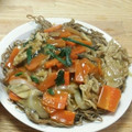 kittyv0u0v's cooksnap of when they made 日本そばで和風あんかけ堅焼きそば♥.